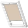 VELUX Dachfenster Rollo Verdunkelungsrollo DKL UK04 4556S sandbeige, Schiene alu 134x98cm