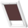 VELUX Dachfenster Rollo Verdunkelungsrollo DKL C02 4559S rehbraun, Schiene alu 55x78cm