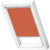 VELUX Dachfenster Rollo Verdunkelungsrollo DKL Y85 4564S orange, Schiene alu 113x124cm