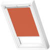 VELUX Dachfenster Rollo Verdunkelungsrollo DKL PK06 4564SWL orange, Schiene weiß 94x118cm