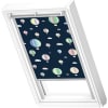 VELUX Dachfenster Rollo Verdunkelungsrollo DKL S06 4666S Kids Heißluftballons, alu 114x118cm