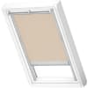 VELUX Dachfenster Rollo Verdunkelungsrollo elek. DML UK08 4556S Uni Beige 134x140cm