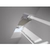 VELUX Dachfenster Rollo Vorteils-Set DOP (Markise + Verdunkelungsrollo) C02 0705SWL grau/schwarz, Schiene weiß 55x78cm