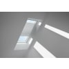 VELUX Wabenplissee FHC C02 1045SWL weiß, Schiene weiß 55x78cm