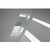 VELUX Wabenplissee FHC UK10 1163SWL betongrau, Schiene weiß 134x160cm