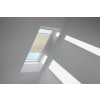 VELUX Wabenplissee FHC C02 1166S elfenbein, Schiene alu 55x78cm