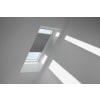 VELUX Wabenplissee FHC Y21 1170S grautaupe, Schiene alu 55x84cm