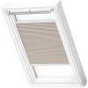 VELUX Wabenplissee FHC CK04 1171SWL cremegrau, Schiene weiß 55x98cm