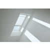 VELUX Plissee FHL CK02 1016SWL weiß, Schiene alu 55x78cm