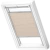 VELUX Plissee FHL C02 1259S hellbeige, Schiene alu 55x78cm