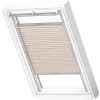 VELUX Plissee FHL PK06 1275S leinen, Schiene alu 94x118cm