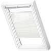 VELUX Plissee FHL CK02 1016SWL weiß, Schiene alu 55x78cm