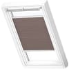 VELUX Plissee FHL C02 1276SWL mokka gepunktet, Schiene weiß 55x78cm