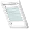 VELUX Plissee FHL C02 1285SWL himmelblau, Schiene weiß 55x78cm