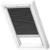 VELUX Faltstore DuoLine Wabenplissee solar FSC SK08 1047S Uni Schwarz