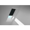 VELUX Dachfenster Rollo RFL P50 4069S schwarz, Schiene alu 94x58cm