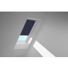 VELUX Dachfenster Rollo RFL FK04 9050S dunkelblau, Schiene alu 66x98cm