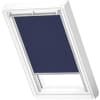 VELUX Dachfenster Rollo RFL UK10 9050S dunkelblau, Schiene alu 134x160cm