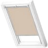 VELUX Dachfenster Rollo RFL S06 4155S sandbeige, Schiene alu 114x118cm