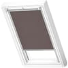 VELUX Dachfenster Rollo RFL S06 4167S taupe, Schiene alu 114x118cm