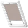 VELUX Dachfenster Rollo RFL S06 4169S helltaupe, Schiene alu 114x118cm