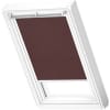 VELUX Dachfenster Rollo RFL C02 4162SWL rehbraun, Schiene weiß 55x78cm