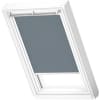 VELUX Dachfenster Rollo RFL PK10 4170SWL blaugrau, Schiene weiß 94x160cm