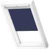 VELUX Dachfenster Rollo mit Haltekrallen RHL 100 9050 dunkelblau, Schiene alu 55x78cm, 55x98cm