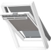 VELUX Dachfenster Rollo Vorteils-Set ROP (Markise + Sichtschutz-Rollo) 100 1086 hellbeige/schwarz, alu 55x78cm, 55x98cm