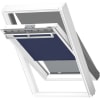VELUX Dachfenster Rollo Vorteils-Set ROU 100 9050 dunkelblau/schwarz, Schiene alu 55x78cm, 55x98cm