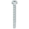 HECO MULTI-MONTI-plus P 5,0 x 50, Panhead, Rundkopf, T-Drive, verzinkt blau, A2K, 200 Stück, VARIANTA-Handwerkerverpackung