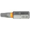 HECO Bits, HECO-Drive, HD-20, Farbring: orange, im Blister à 10 Stück