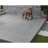 casafino Granit Formatplate dunkelgrau 40 x 40 x 3 cm