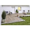 casafino Keramik PLUS Terrassenplatte Serie Holz, Nussbaum; braun, 80 x 40 x 3 cm