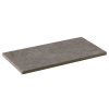 casafino Keramik PLUS Terrassenplatte Serie Stein, graubraun-marmoriert, 80 x 40 x 3 cm