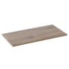 casafino Keramik PLUS Terrassenplatte Serie Holz, Eiche rustikal, 80 x 40 x 3 cm
