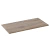 casafino Keramik PLUS Terrassenplatte Serie Holz, Eiche rustikal; braun, 80 x 40 x 3 cm