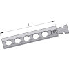 PEC Maueranschlussanker ML-180 feuerverzinkt 180MM lang passend für Profile 25/15 und 28/15