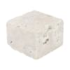 casafino Pflasterstein Travertin Light Beige 10 x 10 x 7 cm