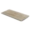 casafino keramische Terrassenplatte Serie Holz, Edelholz hell 80 x 40 x 2 cm