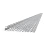 Valut Lüftungsprofil Aluminium gelocht 10 mm x 70 mm 2,5m blank beidseitig gelocht