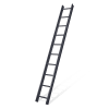 Bavaria Dachauflegeleiter 995 Anthrazit 14 Sprossen/3,91 m ohne EPDM-Schutzprofil