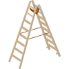Layher Holzstehleiter 1020 2 x 8  Stufen Länge 2,12 m