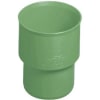 PP-MD Kanalrohr SN16 grün, Anschlussstück an Guss DN 110