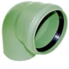 PP-MD Kanalrohr SN10/16 grün, Bogen DN 250 45 Grad
