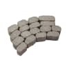 Braun Pflasterstein ARENA 8 cm grau-schattiert, getrommelt, Big Bag