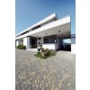 Braun Pflasterstein ARENA 8 cm grau-schattiert, getrommelt, Big Bag