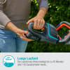 GARDENA Akku-Heckenschere ComfortCut 50/18V P4A, Ready-To-Use Set  Strauchschere, Gartenschere