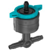 GARDENA Micro-Drip-System Regulierbarer Reihentropfer druckausgleichend  5x Reihentropfer, 1x Verschlusskappe   13314-20