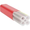 Hexaspeed Mikrorohrverband PE-HD 4x20x2,5 mm, rot, 850 m